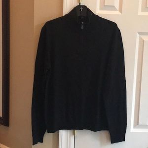New Mens 1/4 Zip Sweater